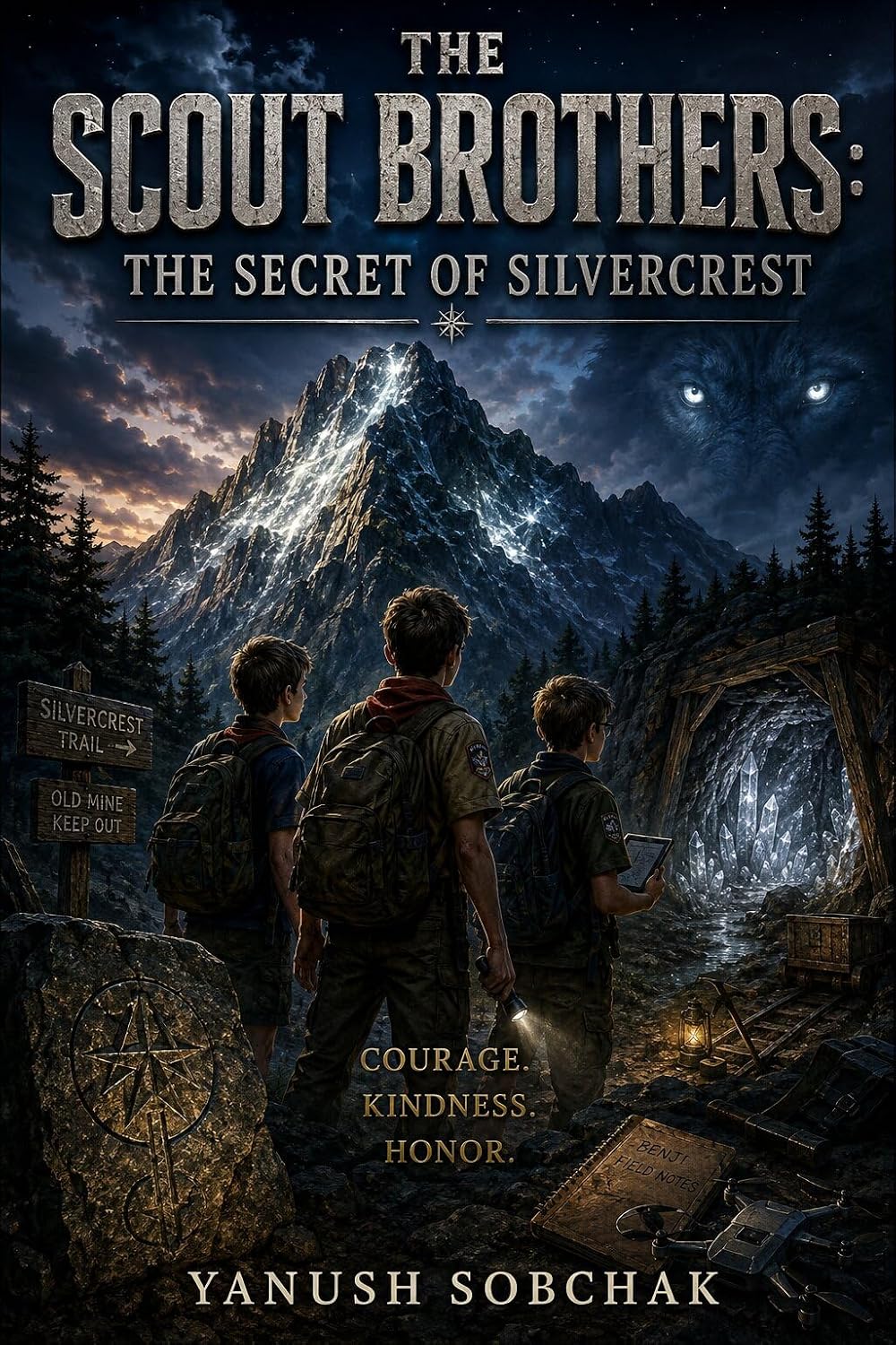 Cover of The Scout Brothers: The Secret of Silvercrest
