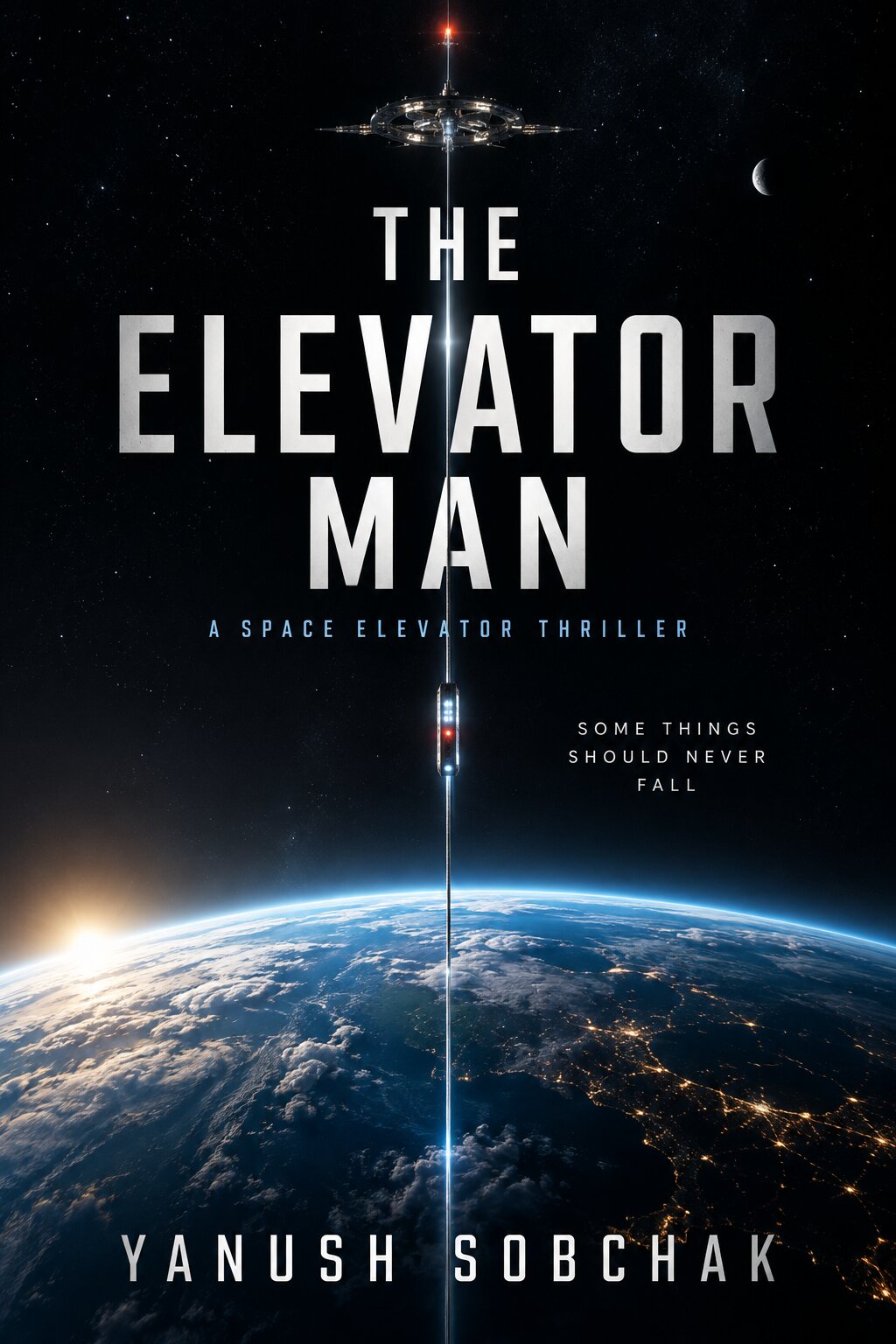 Concept cover for THE ELEVATOR MAN by Yanush Sobchak